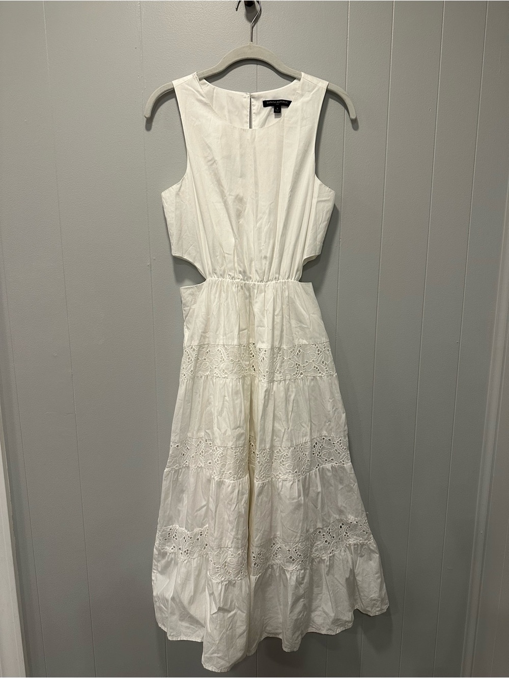 Banana republic factory white dress